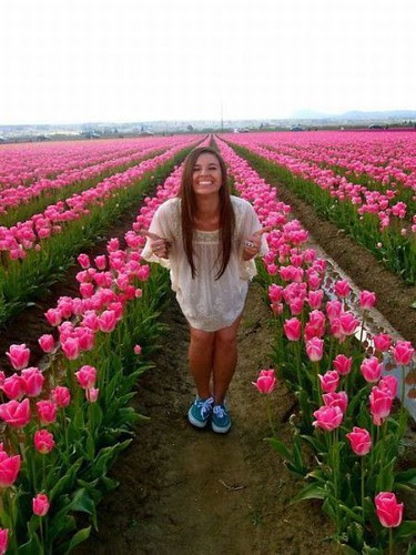 Flower woman