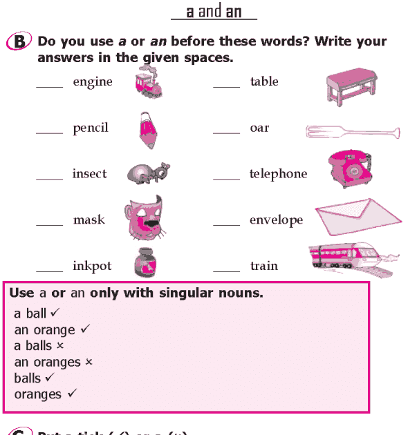 Worksheet For English Grammar Class 1 Site Thrifty