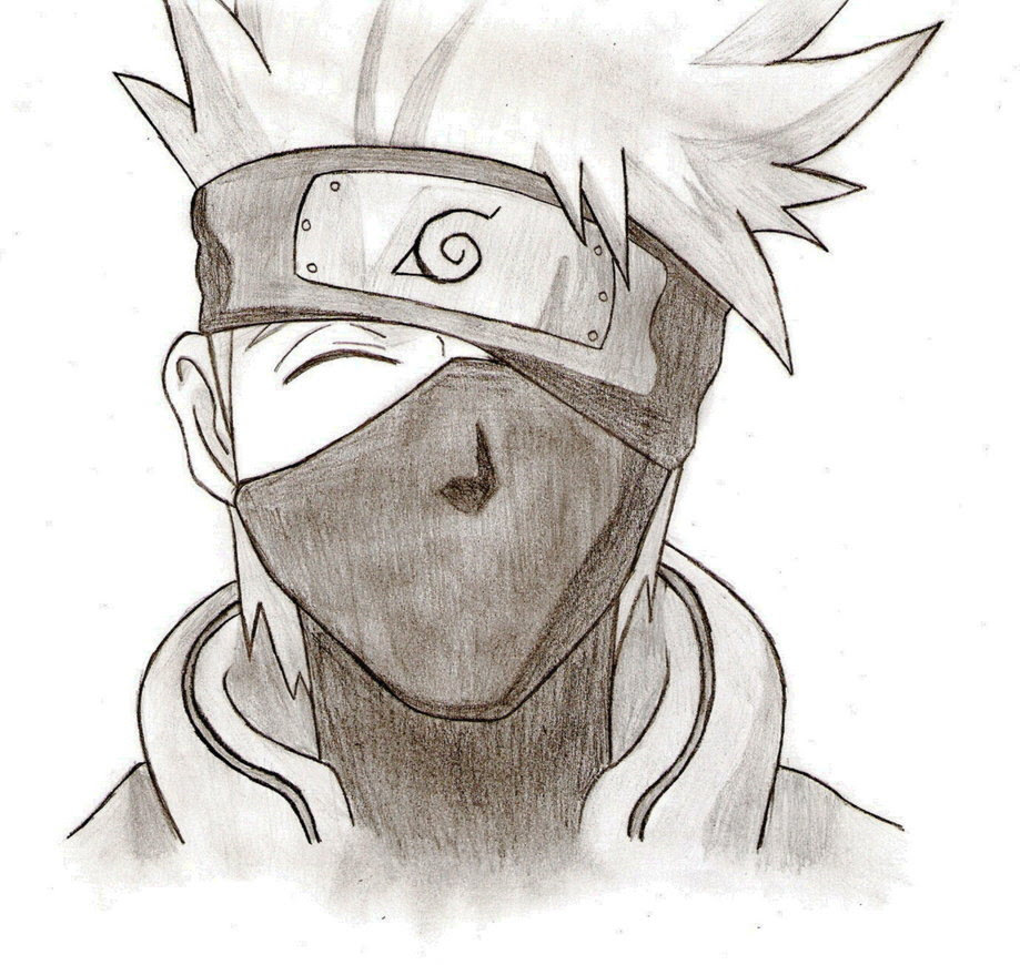 35 Top Gambar Sketsa Kakashi Keren Terlengkap Paperbola