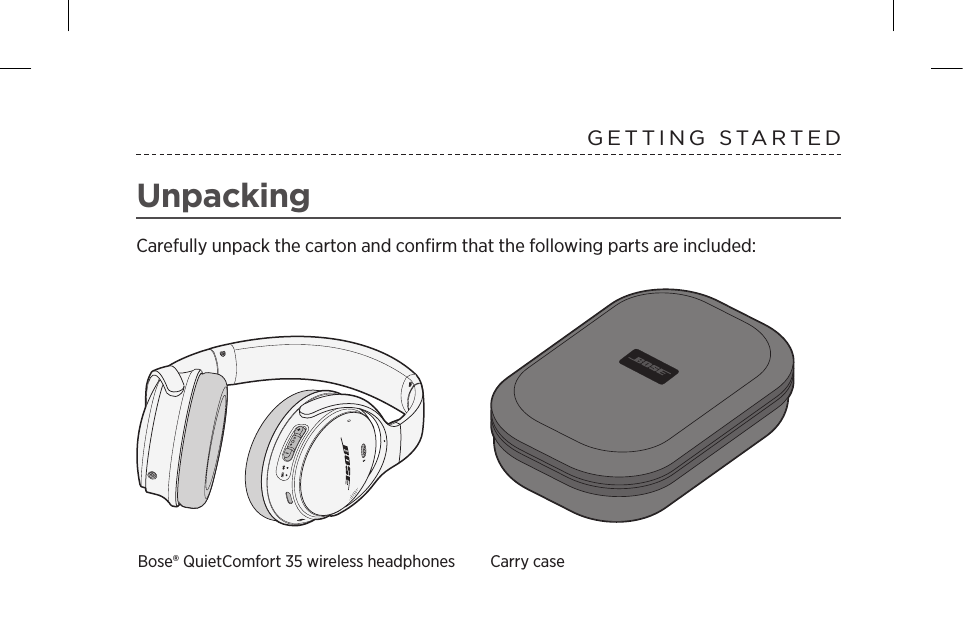 Bose 35 manual