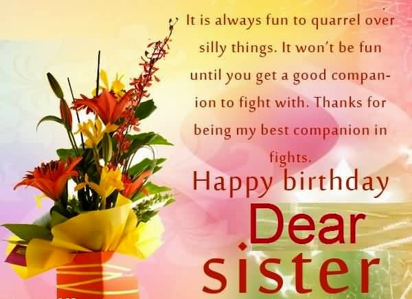 60TH BIRTHDAY GREETINGS FOR MY SISTER