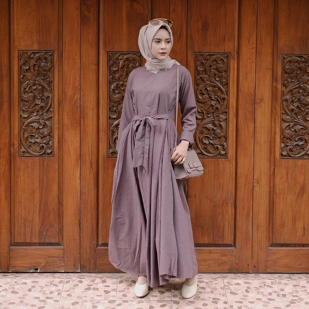 30 Ide Model Gamis  Remaja  Ootd  The Journey