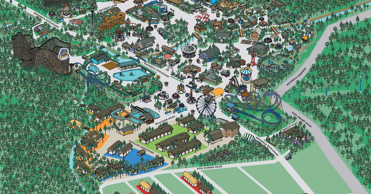 29 Amusement Park Map Usa - Online Map Around The World