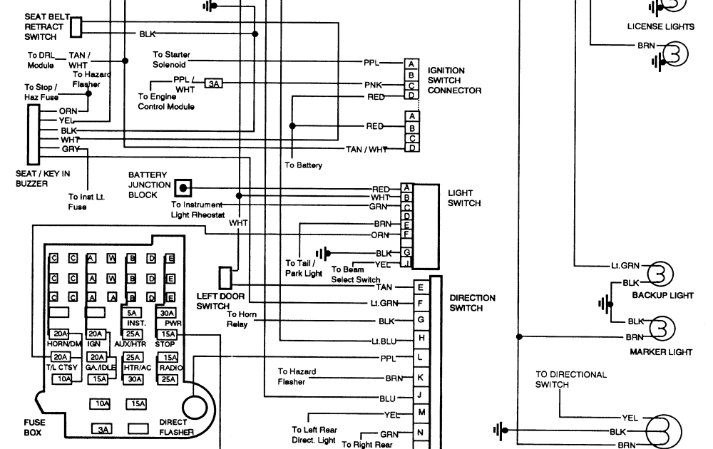 Stereo Wiring Diagram For 1999 Chevy Silverado - WORKINGMUSLIMAH