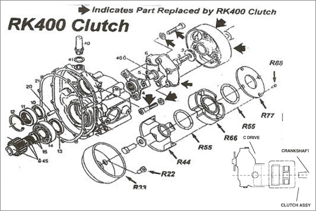 Rotax Motorcycle Engine Diagram Clutch