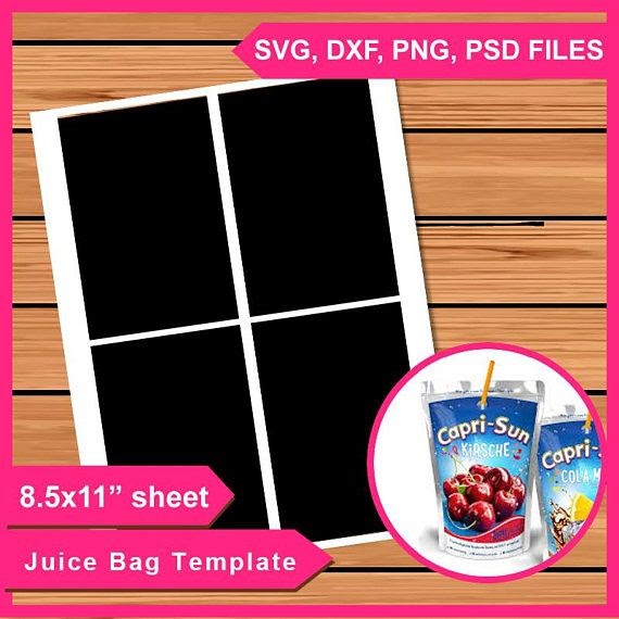 Printable Capri Sun Template Free - pmi-upm