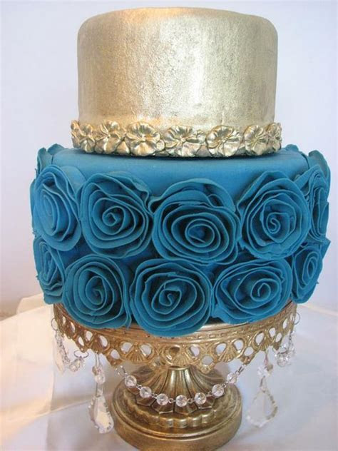 Southern Blue Celebrations: Teal Wedding Cake Ideas Southern Blue Celebrations: Teal Wedding Cake Ideas