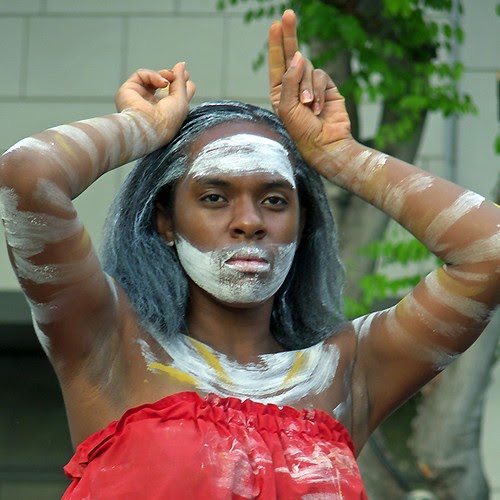 Beautiful Females Australian Aboriginal Dancer Barbara