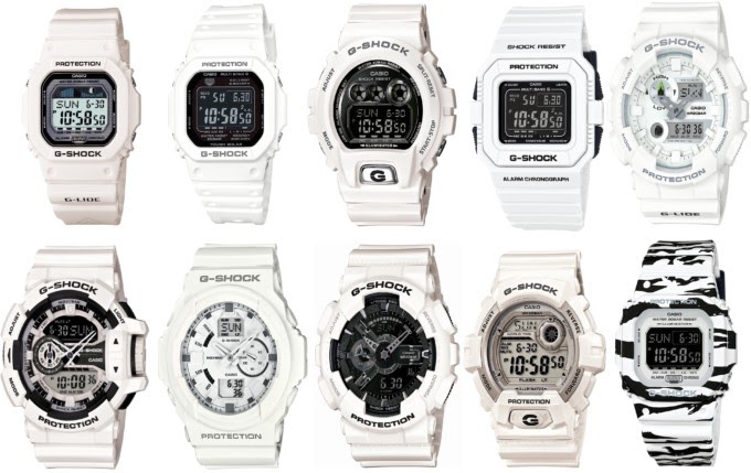 最高 Ever G Shock 白 コーデ 彼が触れた後