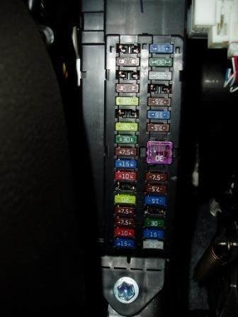 2003 Toyota Tundra Fuse Box Diagram