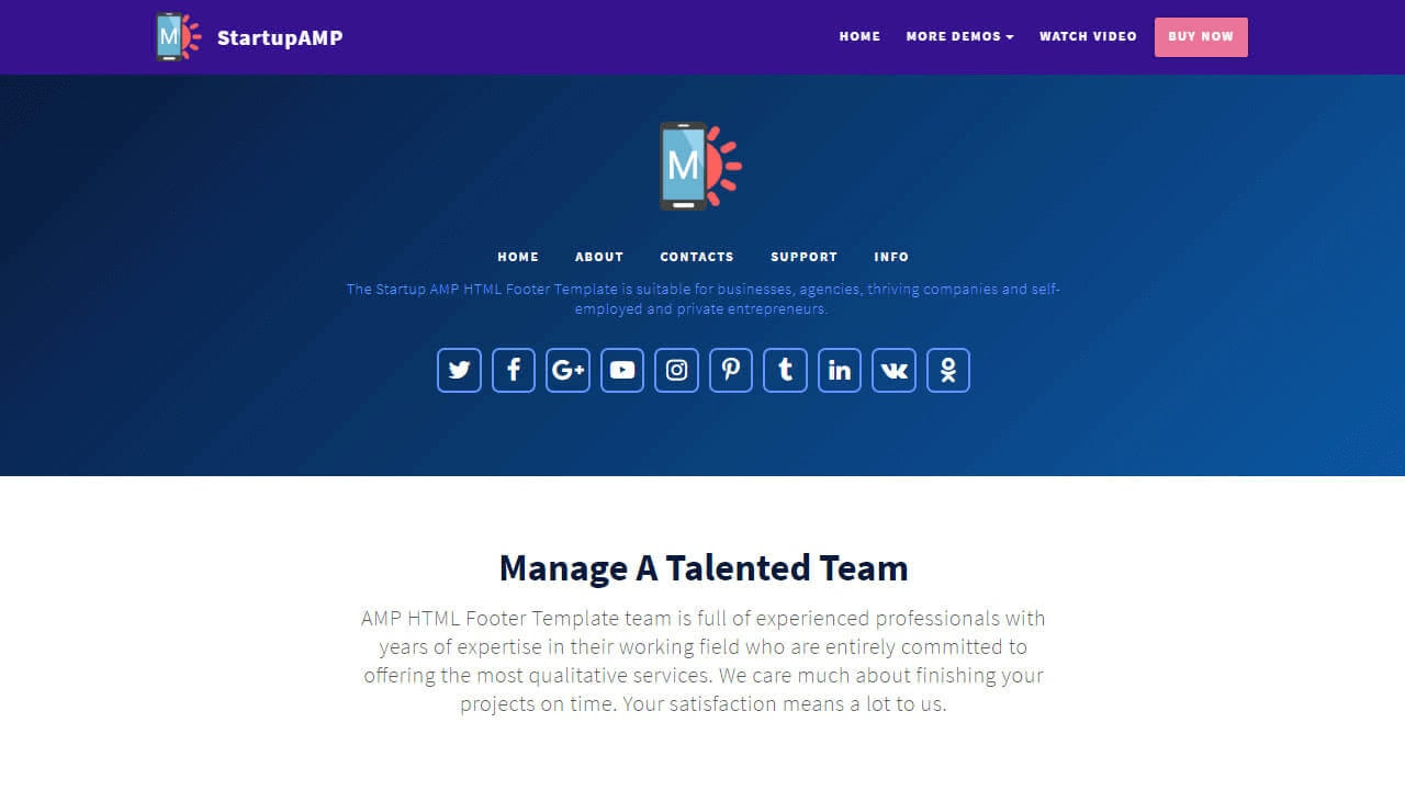 website-footer-template-contoh-gambar-template