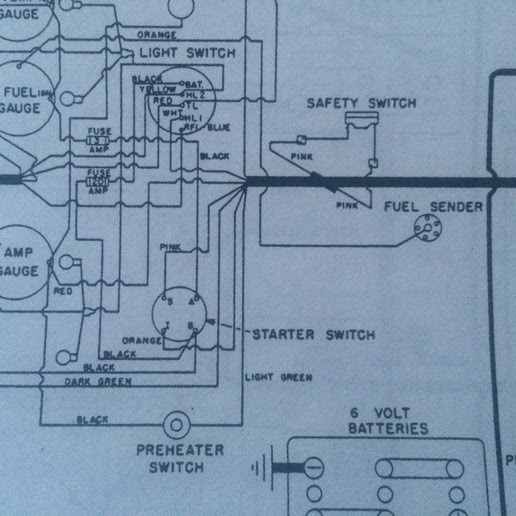 Oliver 1750 Wiring Diagram