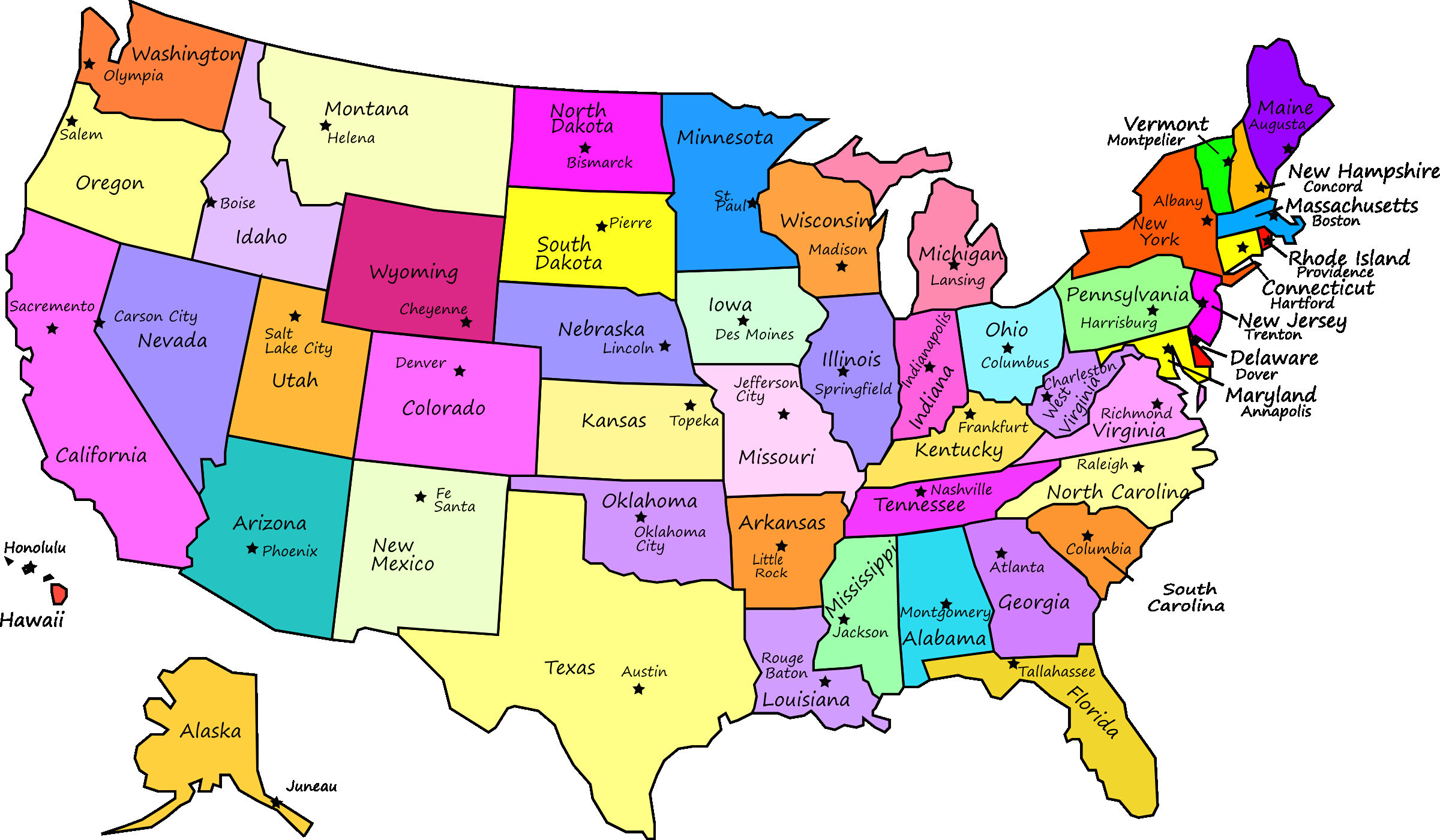 Blank Us Map With Abbreviations | Free Nude Porn Photos