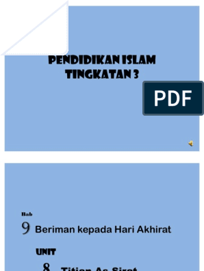 Buku Teks Pendidikan Islam Tingkatan 3 / Buku Rujukan Sek Men Wow