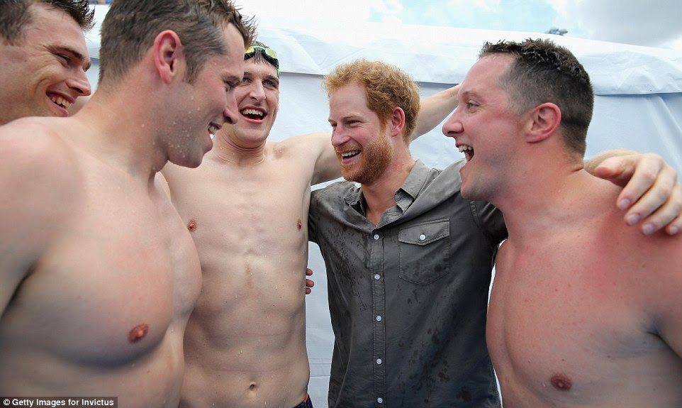 The smiles on both the team's faces and Harry's made it clear just how happy they were for another British gold at Invictus