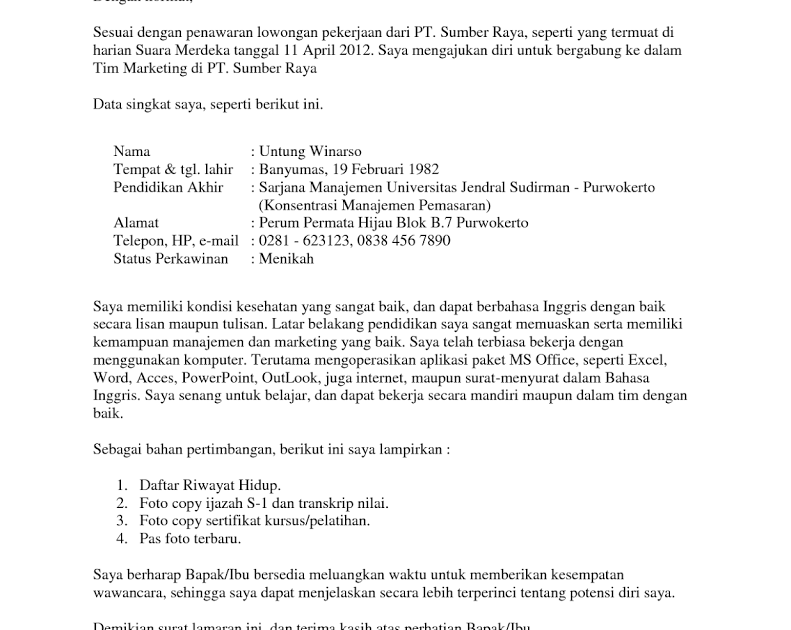 Contoh Bahasa Indonesia Yang Baik Dan Benar Contoh Resource
