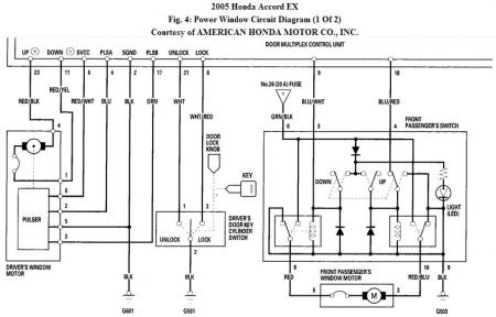 Door Lock Wiring Diagram For 1996 Honda Accord