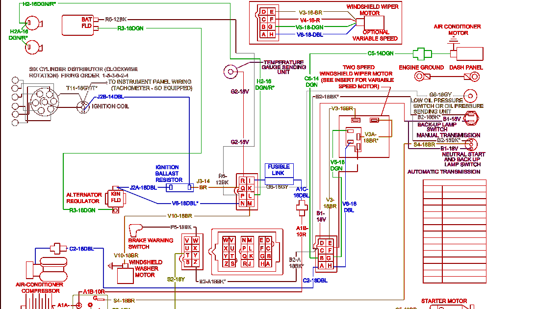 Chrysler Ballast Resistor Wiring