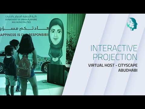 Return To EditingInteractive Virtual Hostess Cityscape Abu Dhabi 2018 By Mind Spirit Design