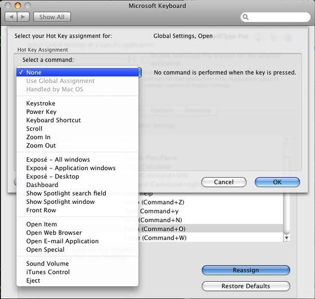 Keyboard mapping windows 7