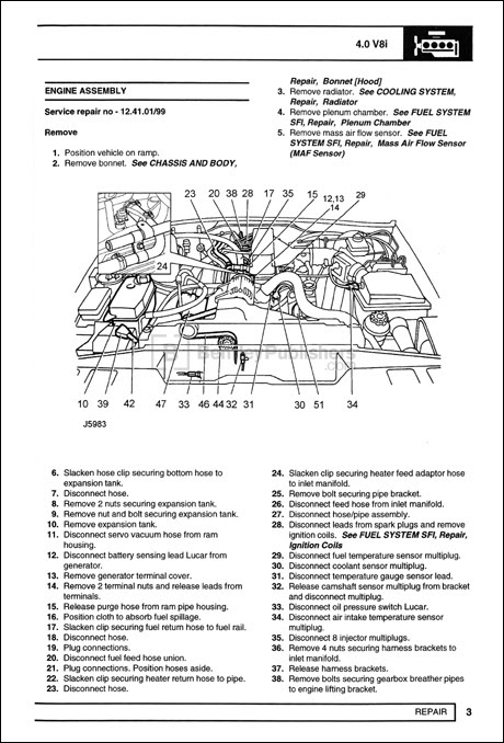 98 Land Rover Discovery Engine Diagram