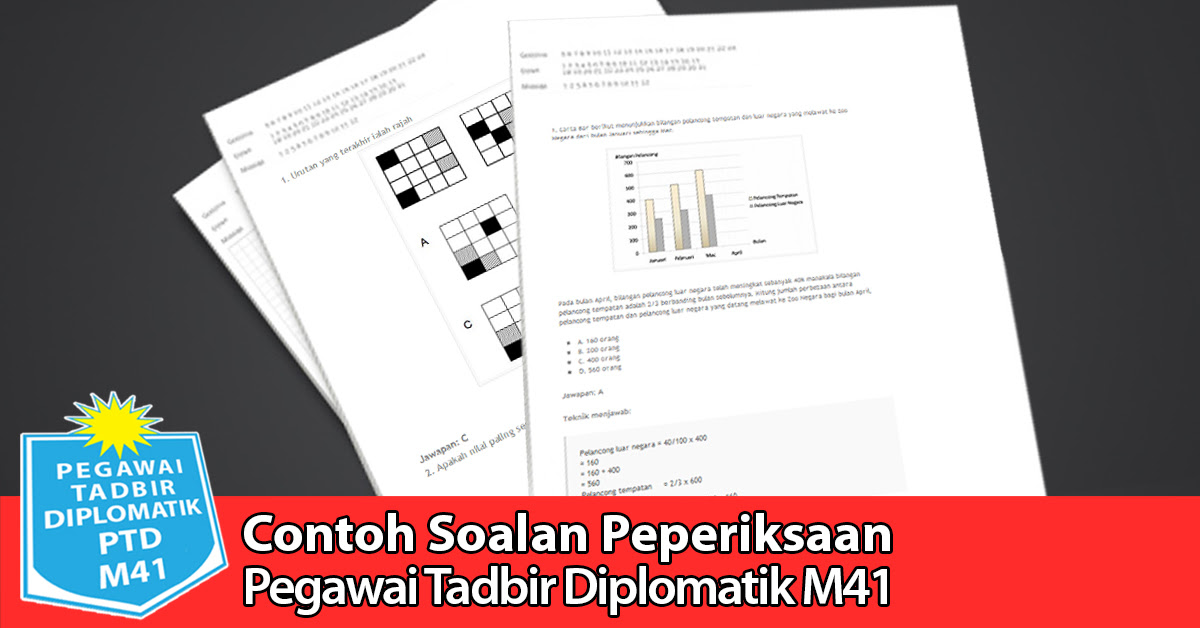 Contoh Soalan Peperiksaan Pembantu Tadbir Perkeranian 