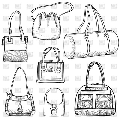 20+ Bags And Purses Drawing | Purse Ideas