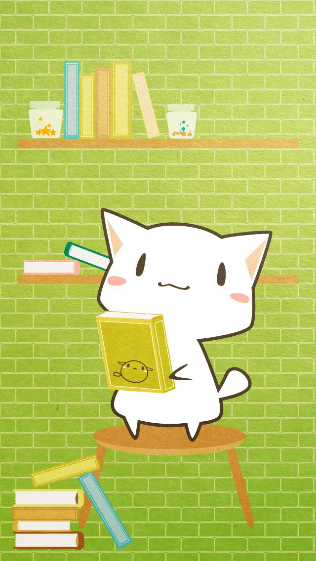 無料ダウンロード 猫 イラスト 壁紙 かわいい無料イラスト素材