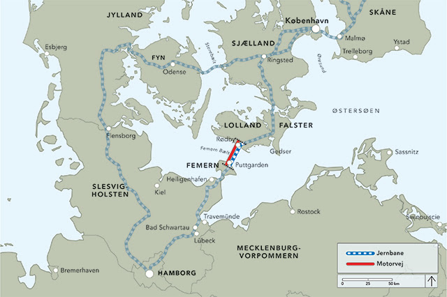 Karta Danmark Tyskland | Karta