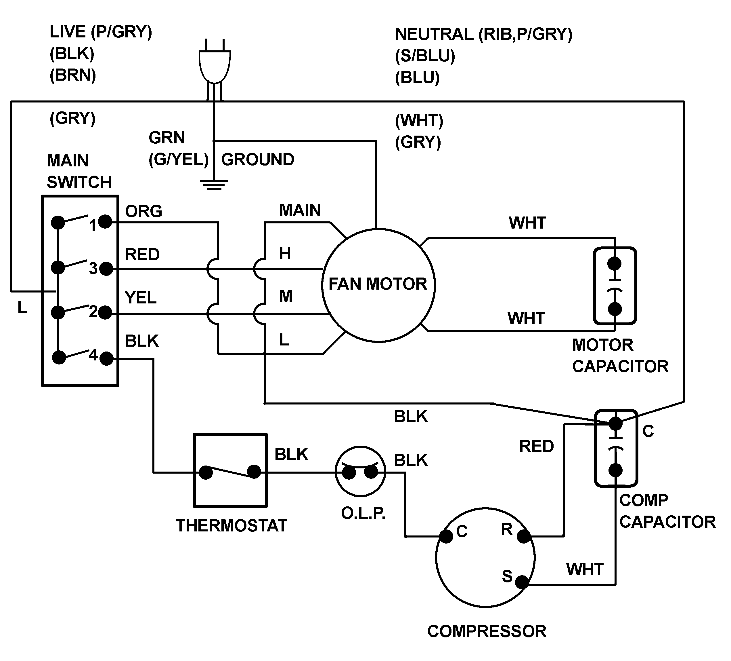 Swamp Cooler Wiring Diagram