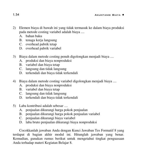 Soal Industri Perhotelan Dan Jawaban Soal Dan Jawaban