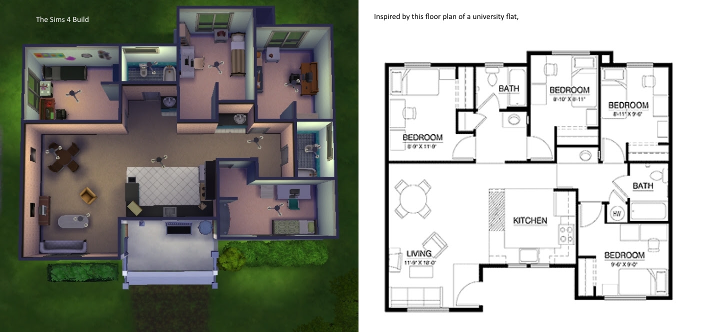 The Sims 4 Simple House Design Modern Design