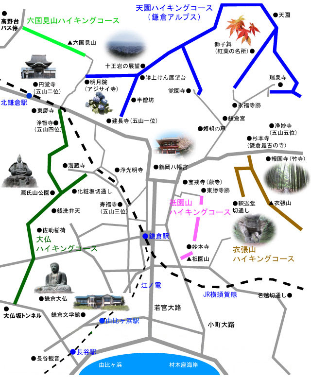 100 鎌倉 地図 イラスト かわいい無料イラスト素材