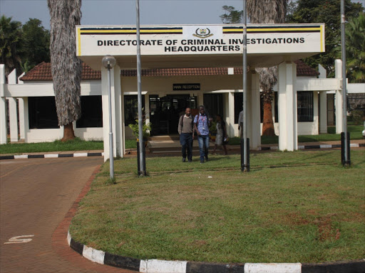 CID headquarters building along Kiambu road.