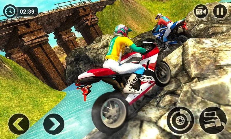   Uphill Offroad Motorbike Rider- 스크린샷 