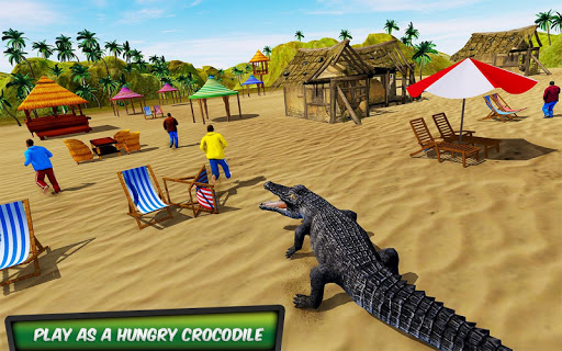 Hungry Crocodile Attack 3D