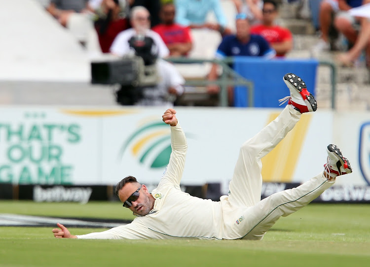 South African Captain Faf du Plessis during day 3 of the 2nd Test match between South Africa and England at Newlands Cricket Stadium on January 05, 2020 in Cape Town, South Africa.