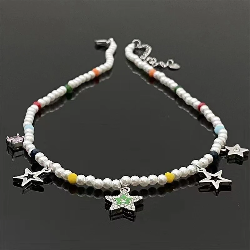 Collier de Perles Supérieur Style Doux et Frais pour Femme, Bijou Élégant et Raffiné, Parfait pour Toutes les Occasions, Cadeau Idéal.