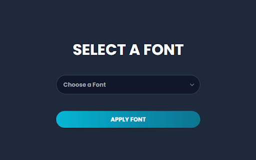 Custom Font Injector