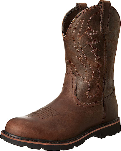 Title 13, Big Tree Elements Western Cowboy Boot Embroider...