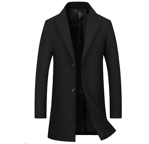 Title 4, Mens woolen coat, a warm and stylish winter co...