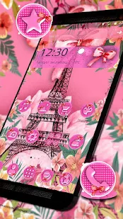 Eiffel Tower  bow theme(圖1)-速報App