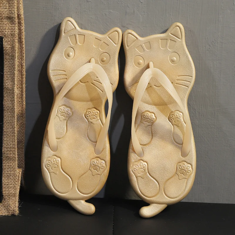 Sandalias y chanclas de verano para mujer, divertidas y planas, estilo dibujos animados, perfectas para la playa y el verano, ¡ideales!