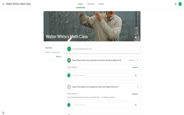 Custom Google Classroom Preview image 0