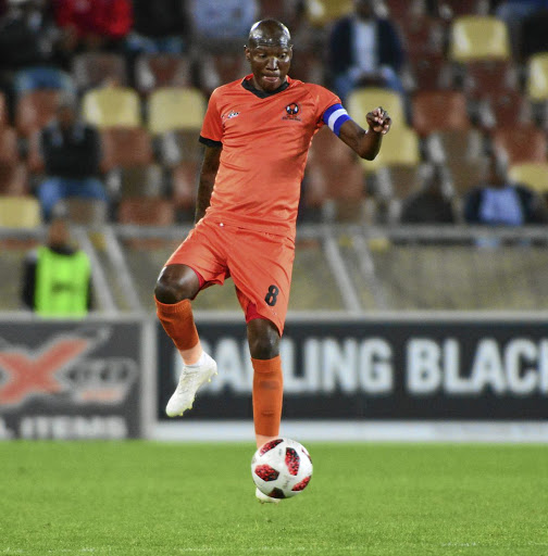 Polokwane City's Jabu Maluleke is determined to help his side reach win a cup. / BackpagePix