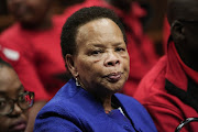 Chris Hani’s widow, Limpho Hani is pictured before parole application of her husbands killer Janusz Walus, 7 August 2018, at the North Gauteng High court in Pretoria. 