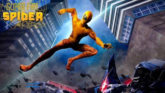 Flying Spider Hero Game – Homecoming City Battle 1.0.1 APK + Mod (المال غير محدود) إلى عن على ذكري المظهر