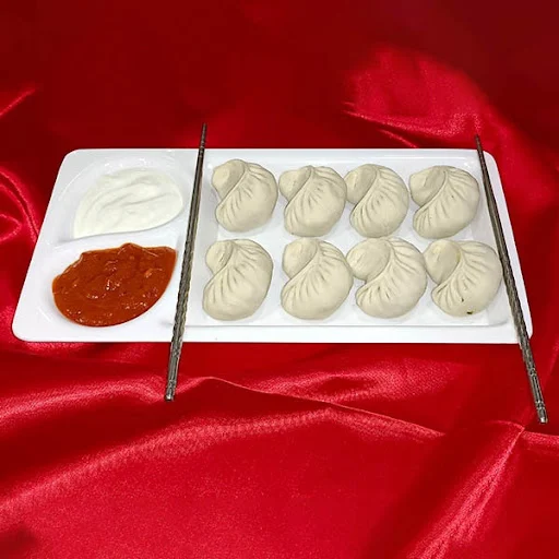 Steam Veg Momo (8 pcs)