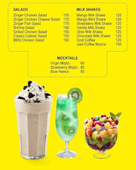 Dar-Al-Burger menu 2