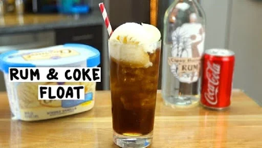 Raspberry Cola Coke Floats (J)